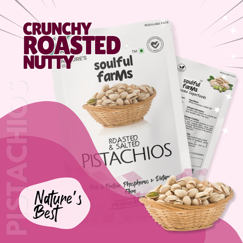 Finest California Pistachios | Roasted and Salted, Naturally Tasty and Irresistibly Crunchy | 150g Pack