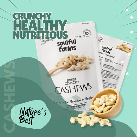Finest Cashews Nuts | Crunchy, Nutrient-Rich & 100% Natural | 150g Pack