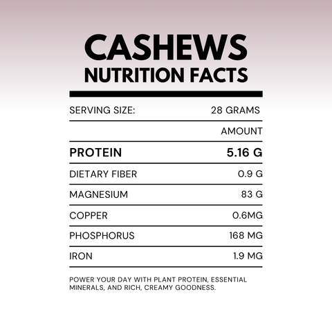 Premium Roasted & Salted Cashews | 100% Natural, Crunchy & Rich in Protein | 100g Pack