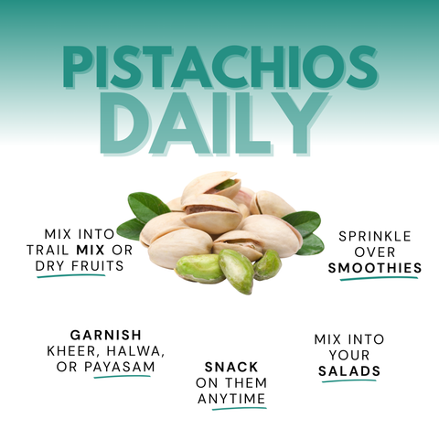 Finest California Pistachios | Roasted & Salted, Naturally Tasty & Irresistibly Crunchy | 100g Pack
