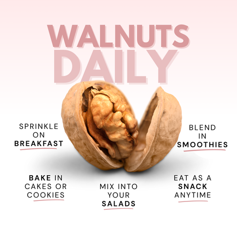 Finest American Walnut Kernels | Crunchy, Nutty & Rich in Omega-3, Protein & Fibre | 500g Pack