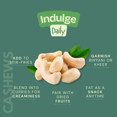 Finest Cashews Nuts | Crunchy, Nutrient-Rich & 100% Natural | 150g Pack