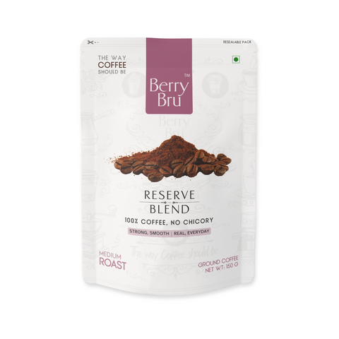 Berry Bru Ground Speciality Coffee | 100% Pure Coffee, No Chicory